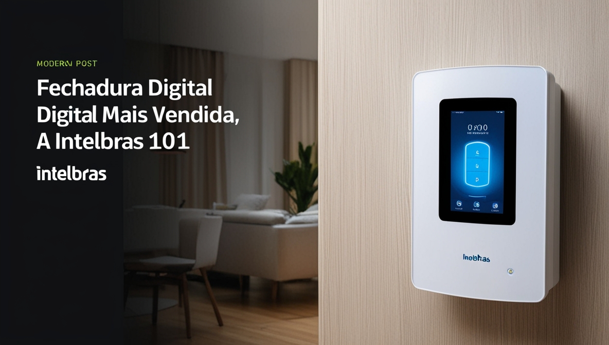 O que torna a Intelbras FR 101 a fechadura digital mais vendida