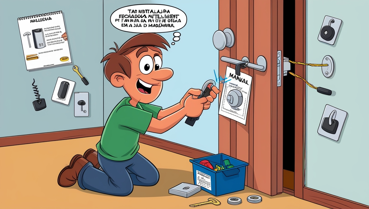 como Instalar uma Fechadura Eletrônica