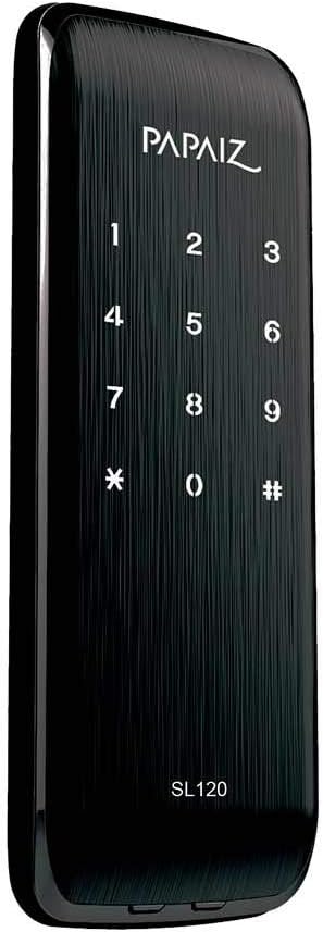 Fechadura Digital de Sobrepor SL 120 Papaiz, Preto