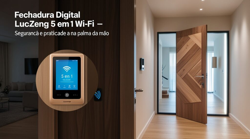 Fechadura Inteligente LucZeng Funciona Mesmo 