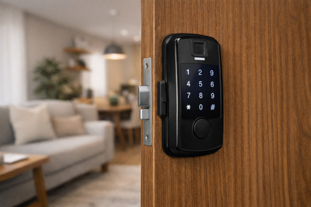 fechadura digital confiável para apartamento
