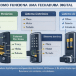 Problemas comuns em fechaduras digitais e como resolve