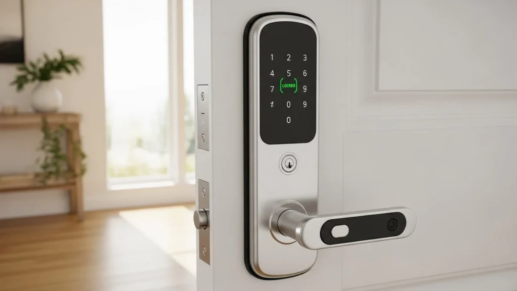 Fechadura digital funcionando corretamente após correção de configuração