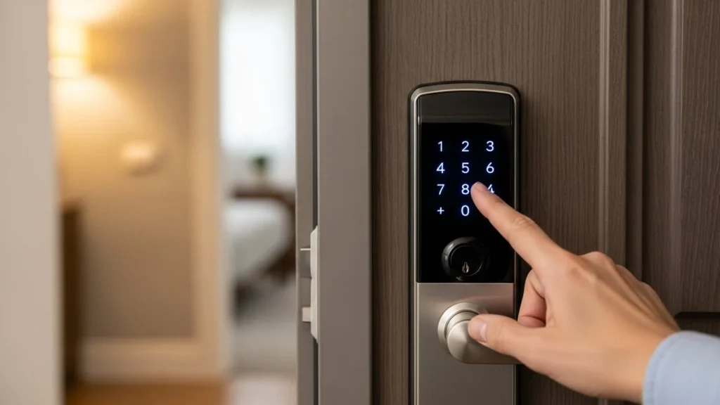 Uso correto da fechadura digital para evitar bloqueio
